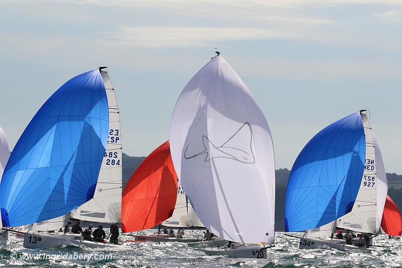 Darwin Escapes 2019 J/70 Worlds at Torbay day 2 photo copyright Ingrid Abery / www.ingridabery.com taken at Royal Torbay Yacht Club and featuring the J70 class