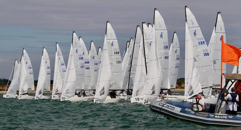 GJW Direct J/70 UK Nationals day 3 photo copyright Gillian Pearson / Royal Southern YC taken at Royal Southern Yacht Club and featuring the J70 class