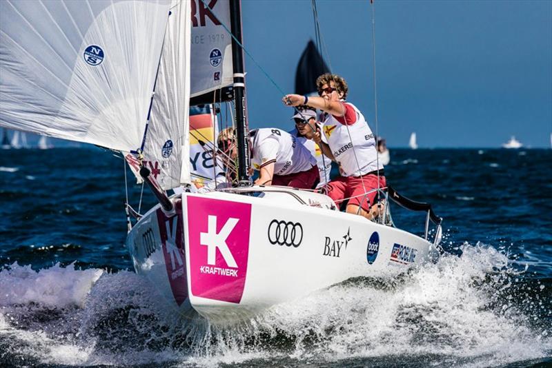 Bodensee Yacht Club Überlingen - Winner of Youth SAILING Champions League 2018 photo copyright SCL / Lars Wehrmann taken at Kieler Yacht Club and featuring the J70 class
