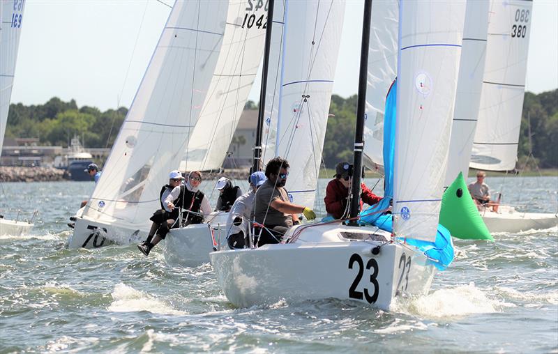 2022 Charleston Race Week photo copyright Priscilla Parker taken at  and featuring the J70 class