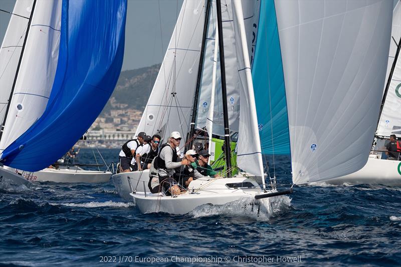 2022 J/70 European Championship at COYCH Hyeres - Day 3 photo copyright Christopher Howell taken at COYCH Hyeres and featuring the J70 class
