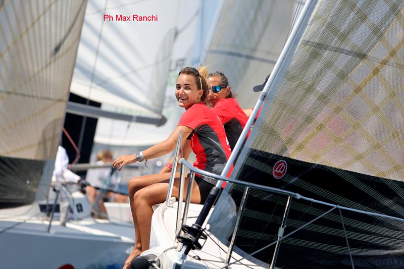 Mallorca Sotheby's Women's Cup on day 3 of the 40th Copa del Rey MAPFRE  photo copyright Max Ranchi / www.maxranchi.com taken at Real Club Náutico de Palma and featuring the J80 class