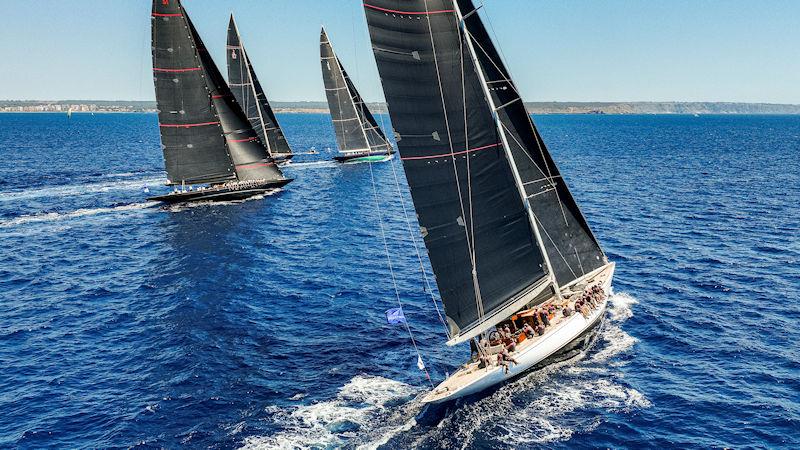 J Class open the Superyacht Cup Palma 2022 photo copyright Sailing Energy taken at Real Club Náutico de Palma and featuring the J Class class