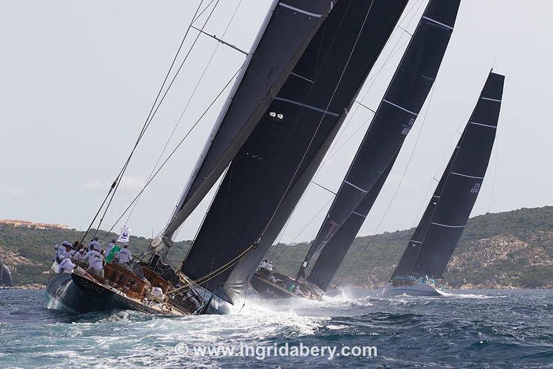 Maxi Yacht Rolex Cup 2022 day 1 photo copyright Ingrid Abery / www.ingridabery.com taken at Yacht Club Costa Smeralda and featuring the J Class class