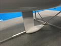 The keel of a K1 on display at the RYA Dinghy & Watersports Show 2023