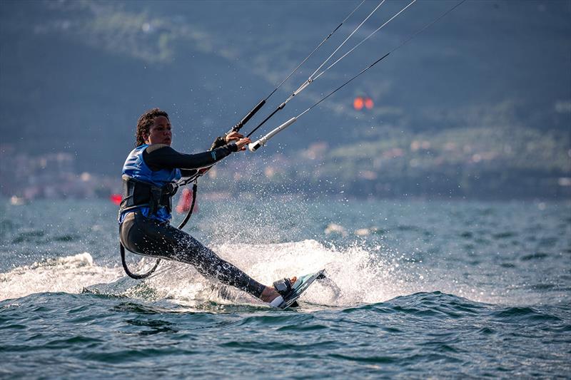 Frances Osorio Rivera photo copyright Giovanni Mitolo for World Sailing taken at  and featuring the Kiteboarding class