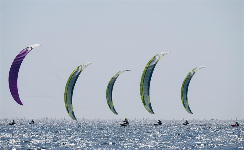 Paris 2024 Olympic Test Event Day 2 photo copyright World Sailing taken at  and featuring the Kiteboarding class