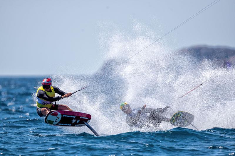Paris 2024 Olympic Test Event Day 6 photo copyright World Sailing taken at  and featuring the Kiteboarding class
