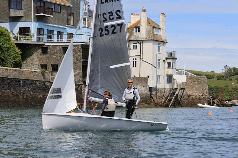 Salcombe YC Sailing Club Series race 6 photo copyright Lucy Burn taken at Salcombe Yacht Club and featuring the Lark class