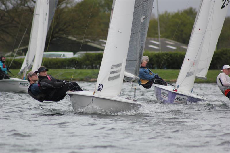 Lark Spring Championship at South Staffs photo copyright Martin Warburton taken at South Staffordshire Sailing Club and featuring the Lark class
