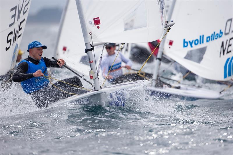 Laser Silver for Nick Thompson at ISAF Sailing World Cup Hyères photo copyright Richard Langdon / British Sailing Team taken at COYCH Hyeres and featuring the ILCA 7 class