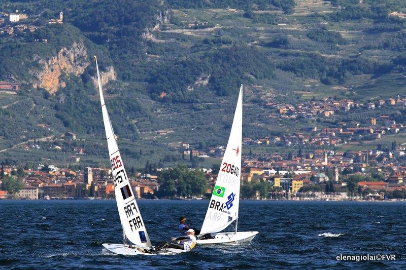 Eurosaf Champions Sailing Cup Leg 2 at Lake Garda photo copyright Elena Giolai taken at Fraglia Vela Riva and featuring the ILCA 7 class