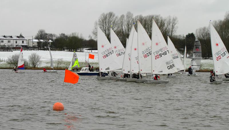 Week 3 of the Tipsy Icicle series at Leigh & Lowton photo copyright Gerard van den Hoek taken at Leigh & Lowton Sailing Club and featuring the ILCA 7 class
