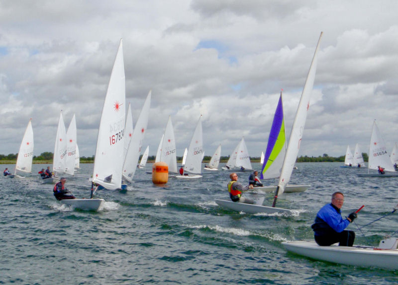 A record entry of 56 helms for the Notts County Laser open photo copyright David Eberlin taken at Notts County Sailing Club and featuring the ILCA 7 class