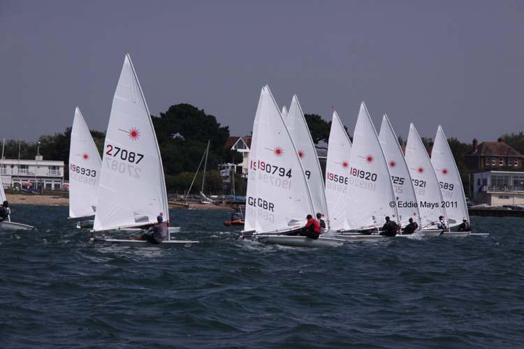 Laser Grand Prix at Hill Head photo copyright Eddie Mays taken at Hill Head Sailing Club and featuring the ILCA 7 class