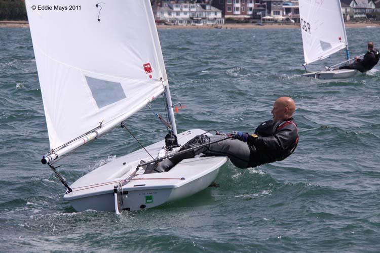 Laser Grand Prix at Hill Head photo copyright Eddie Mays taken at Hill Head Sailing Club and featuring the ILCA 7 class