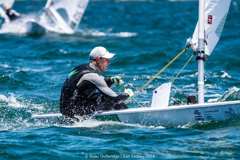Matt Wearn - Day 4 - Sail Sydney photo copyright Beau Outteridge taken at Woollahra Sailing Club and featuring the ILCA 7 class