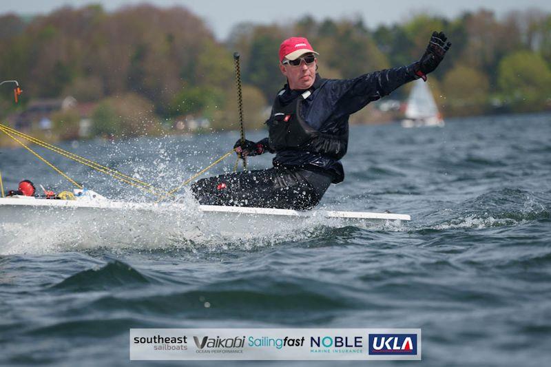Gus Cameron in the Noble Marine UKLA Masters ILCA 7 Inland Championships at Chew Valley Lake photo copyright Lotte Johnson taken at Chew Valley Lake Sailing Club and featuring the ILCA 7 class