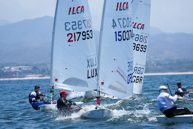 ILCA 7 Masters Worlds in Mexico day 4 photo copyright John Pounder / www.jldigitalmedia.net taken at Vallarta Yacht Club and featuring the ILCA 7 class