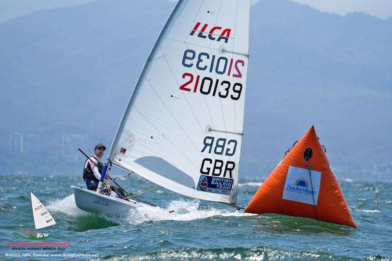 Neil Peters in the ILCA 7 Masters Worlds in Mexico photo copyright John Pounder / www.jldigitalmedia.net taken at Vallarta Yacht Club and featuring the ILCA 7 class