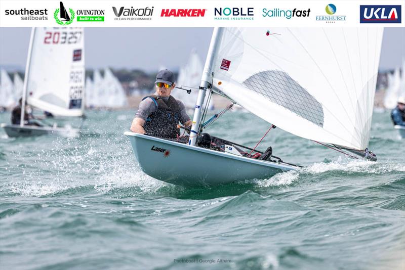2022 ILCA Nationals at Hayling Island day 4 photo copyright Georgie Altham taken at Hayling Island Sailing Club and featuring the ILCA 7 class