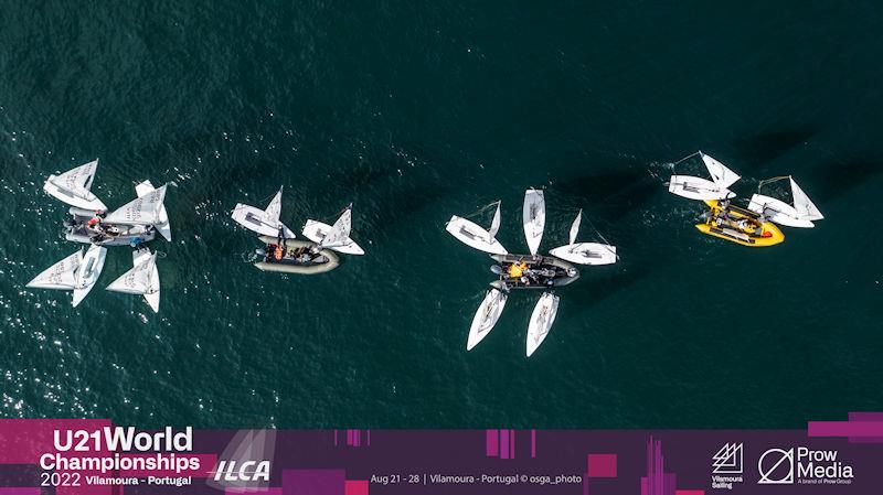 No racing on day 2 of the 2022 ILCA U21 Worlds at Vilamoura, Portugal photo copyright osga_photo / Joao Costa Ferreira taken at Vilamoura Sailing and featuring the ILCA 7 class