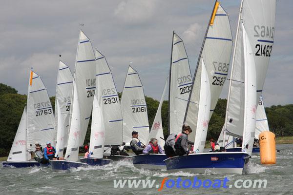 Testing conditions for the Millennium Series at Chichester  photo copyright Clare Turnbull / www.fotoboat.com taken at Chichester Yacht Club and featuring the 2000 class