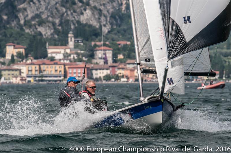 4000 class European Championships at Garda 2016 photo copyright Renato Tebaldi taken at Fraglia Vela Riva and featuring the 4000 class