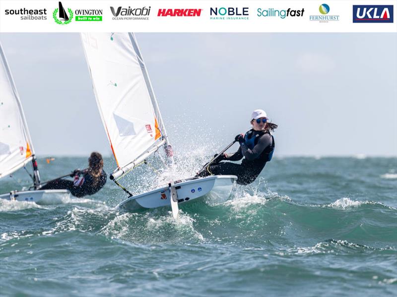 2022 ILCA Nationals at Hayling Island photo copyright Georgie Altham taken at Hayling Island Sailing Club and featuring the ILCA 4 class