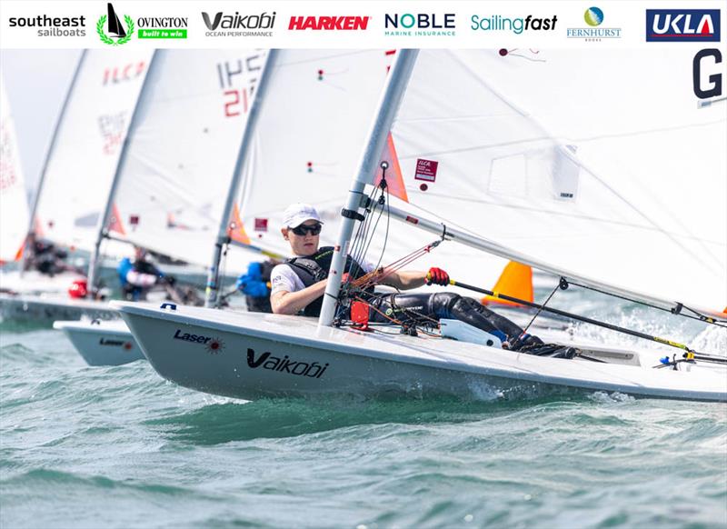 2022 ILCA Nationals at Hayling Island photo copyright Georgie Altham taken at Hayling Island Sailing Club and featuring the ILCA 4 class