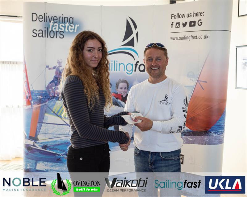 Millie Lewis, 5th - Noble Marine Vaikobi UKLA Qualifier 6 at Weymouth photo copyright Georgie Altham / www.facebook.com/galthamphotography taken at Weymouth & Portland Sailing Academy and featuring the ILCA 4 class