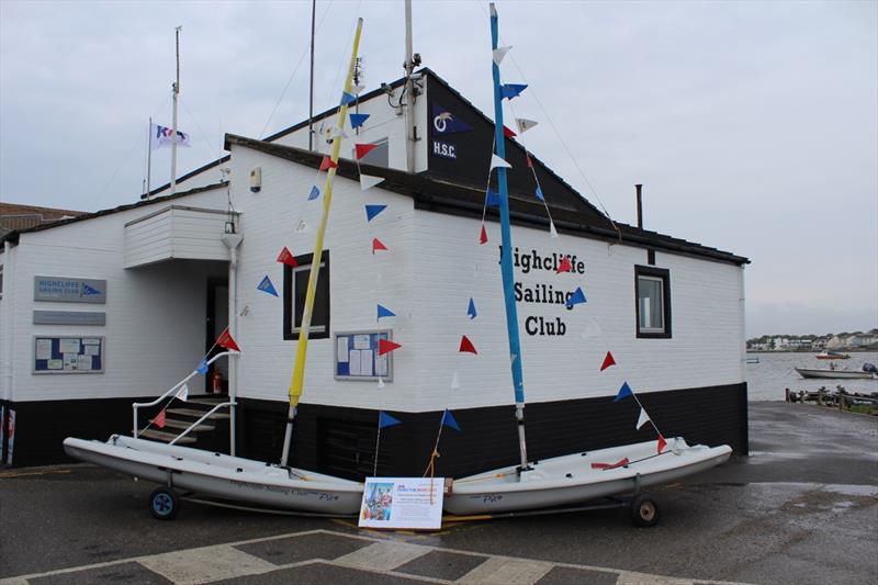'Push The Boat Out' at Highcliffe Sailing Club 2016 photo copyright Sarah Desjonqueres taken at Highcliffe Sailing Club and featuring the Laser Pico class