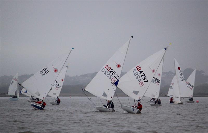 Day 2 of the Icicle Series at Highcliffe  photo copyright Sarah Desjonqueres taken at Highcliffe Sailing Club and featuring the ILCA 6 class