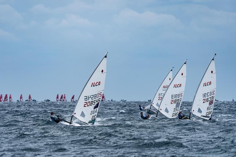 Mara Stransky out in front in the ILCA 6 fleet - Princess Sofia Trophy photo copyright Beau Outteridge taken at  and featuring the ILCA 6 class