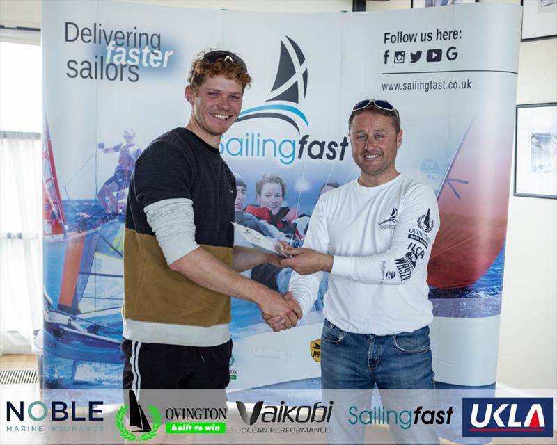 Alistair Brown, 4th - Noble Marine Vaikobi UKLA Qualifier 6 at Weymouth photo copyright Georgie Altham / www.facebook.com/galthamphotography taken at Weymouth & Portland Sailing Academy and featuring the ILCA 6 class