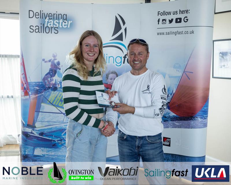Anya Haji-Michael, 9th - Noble Marine Vaikobi UKLA Qualifier 6 at Weymouth photo copyright Georgie Altham / www.facebook.com/galthamphotography taken at Weymouth & Portland Sailing Academy and featuring the ILCA 6 class