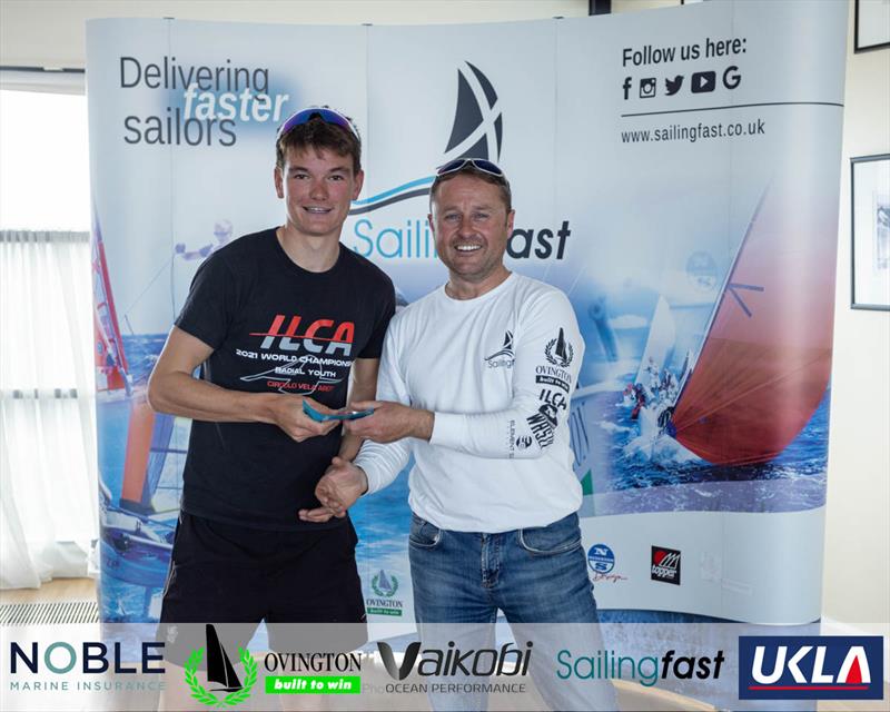Oliver Allen Wiilcox, 7th - Noble Marine Vaikobi UKLA Qualifier 6 at Weymouth photo copyright Georgie Altham / www.facebook.com/galthamphotography taken at Weymouth & Portland Sailing Academy and featuring the ILCA 6 class