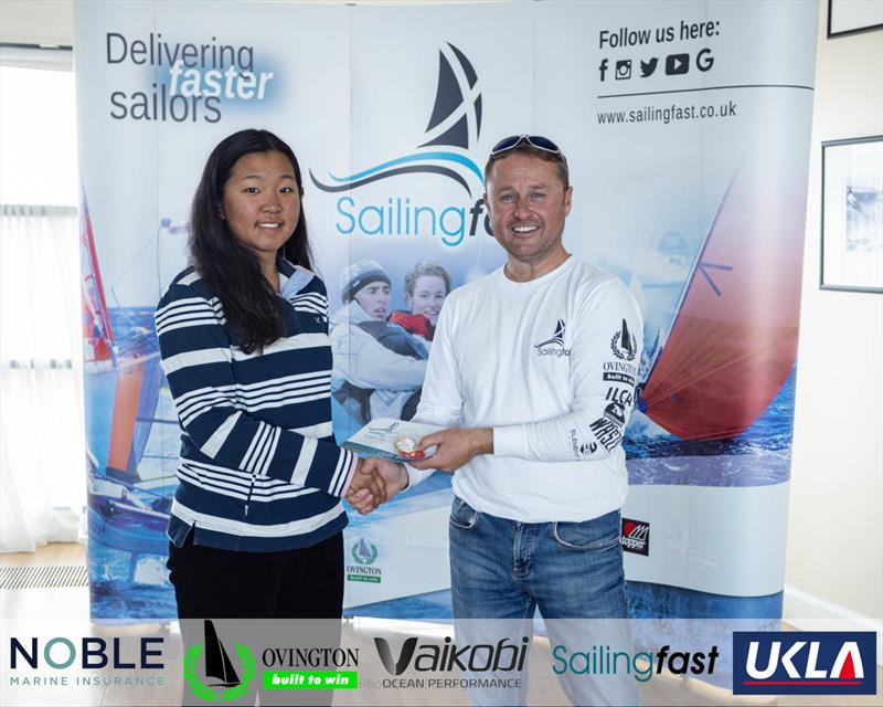 Yizhuo Liu - Noble Marine Vaikobi UKLA Qualifier 6 at Weymouth photo copyright Georgie Altham / www.facebook.com/galthamphotography taken at Weymouth & Portland Sailing Academy and featuring the ILCA 6 class