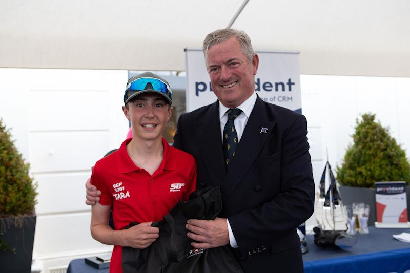 2022 SB20 Worlds at Dun Loughaire prize giving photo copyright Anna Zykova taken at Royal Irish Yacht Club and featuring the SB20 class