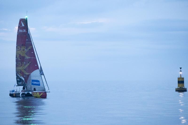 Alexis Loison (Region Normandie) during La Solitaire Urgo Le Figaro 2019 Leg 3 photo copyright Alexis Courcoux taken at  and featuring the Figaro class
