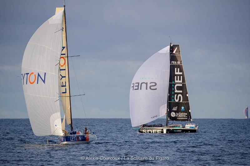 La Solitaire du Figaro Stage 2 photo copyright Alexis Courcoux taken at  and featuring the Figaro class