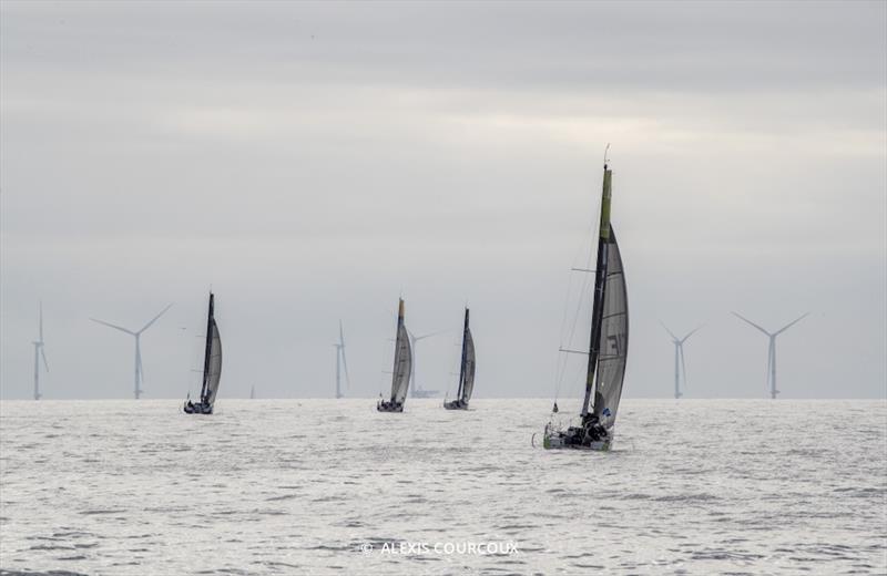 53rd La Solitaire du Figaro Stage 1 photo copyright Alexis Courcoux taken at  and featuring the Figaro class