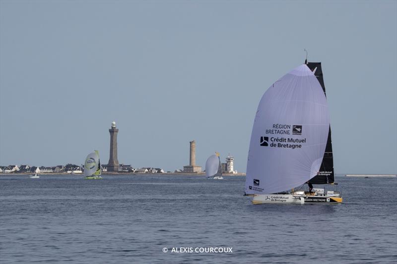 La Solitaire du Figaro Stage 2 photo copyright Alexis Courcoux taken at  and featuring the Figaro class