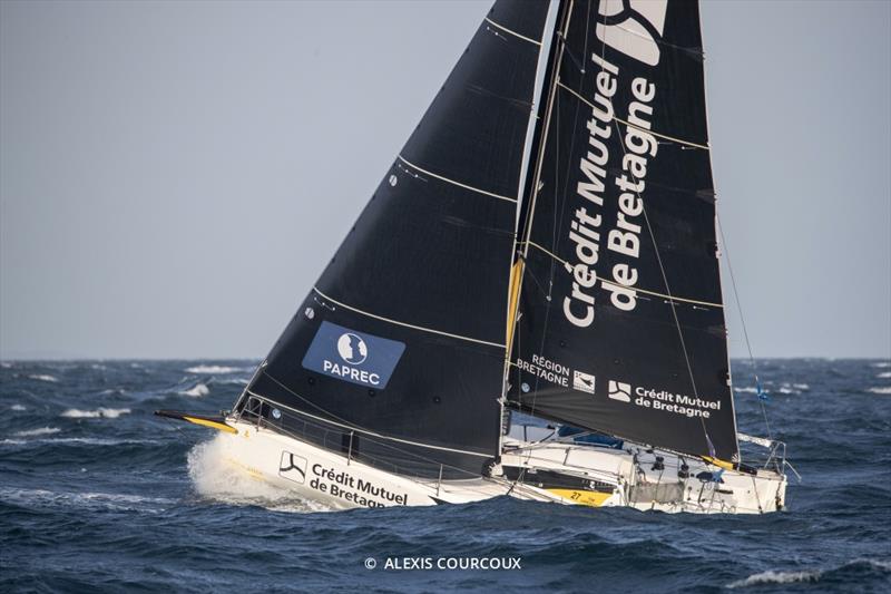 53rd La Solitaire du Figaro stage 2 day 4 photo copyright Alexis Courcoux taken at  and featuring the Figaro class
