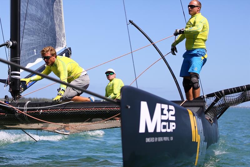 M32 Gold Cup in Miami day 4 photo copyright Peter Gustafsson taken at  and featuring the M32 class
