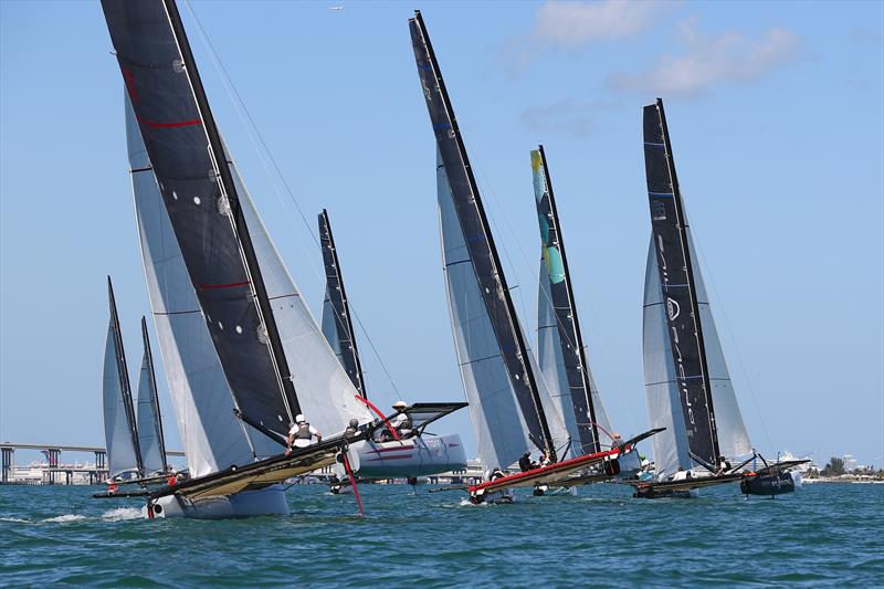 M32 Gold Cup in Miami day 4 photo copyright Peter Gustafsson taken at  and featuring the M32 class