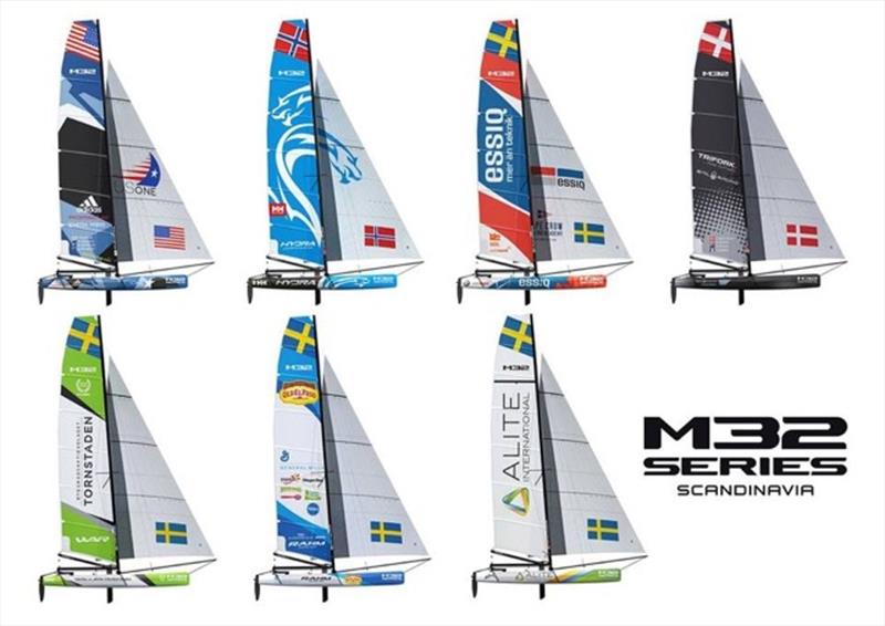 The M32 fleet for Gothenburg photo copyright M32 taken at  and featuring the M32 class