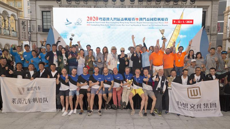 Every one a winner (resprise)! 2020 Guangdong-Hong Kong-Macao Greater Bay Area Cup Regatta & Macao Cup International Regatta. - photo © Guy Nowell