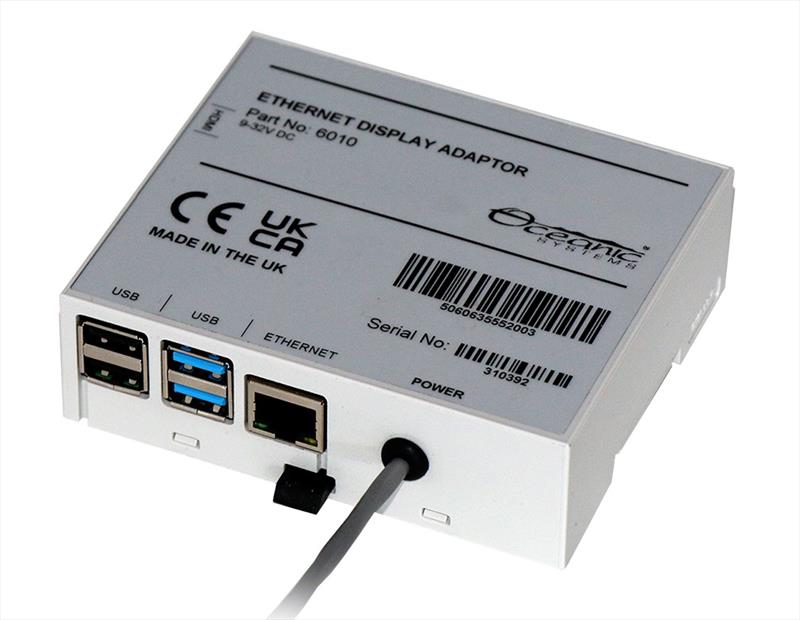 Ethernet to HDMI Adaptor photo copyright Oceanic Systems taken at  and featuring the Marine Industry class