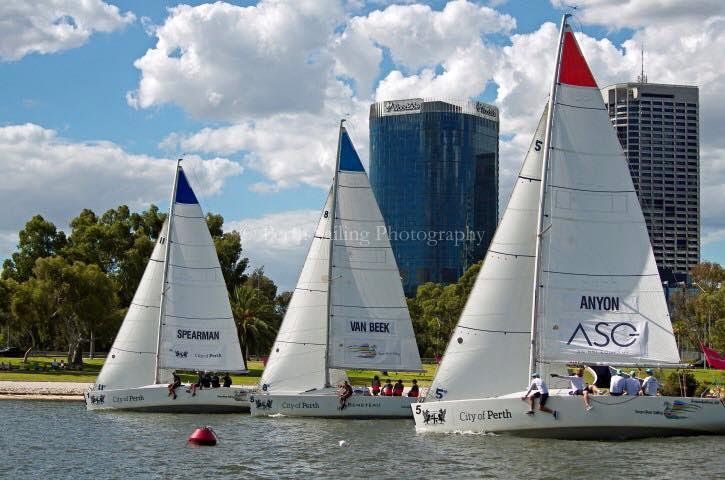 2018 City of Perth Festival of Sail incorporating Warren Jones Int'l Youth Regatta photo copyright Rick Stewart taken at Royal Freshwater Bay Yacht Club and featuring the Match Racing class